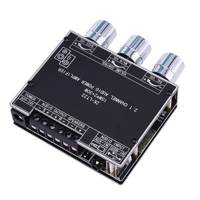 ZK-LT22 LT23 オーディオ受信機 パワーアンプ モジュール 2.1 チャネル サブウーファー ハイベース調整クラス D 12V ホーム TWS