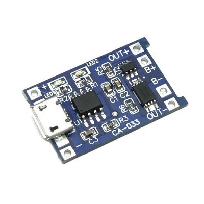 CA-033 2 つの機能を持つマイクロタイプc USB 5V 充電板 1A リチウムイオン電池充電モジュール 18650 TP4056 標準
