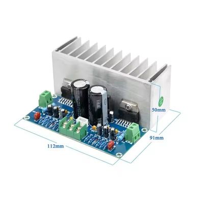 高功率クラスD デュアルAC12-32Vオーディオアンプボード 2*100W TDA7293 スピーカー用ステレオデジタルアンプ
