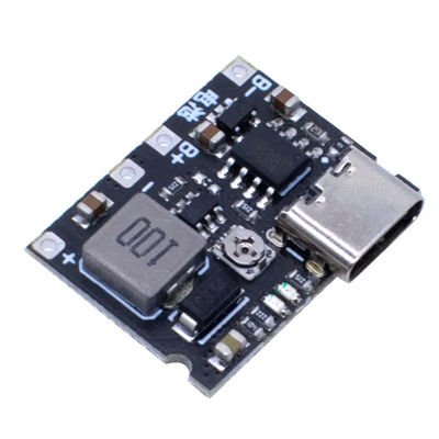 3.7V から 9V 5V 2A DC-DC ステップアップブーストモジュール 18650 リチウム電池充電放電板 C型 DC TP4056