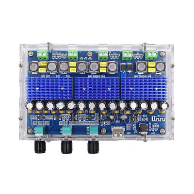 TPA3116D2 5.0-互換デジタルパワーアンプボード 4チャンネル 50Wx2 100Wx2 ステレオ デュアルベース受信機アンプ