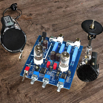 6J1 OEM ODM HIFI Audio Tube Preamplifier Board with High Low Sound Adjustment and 2.0 Channel for Home Amplifier