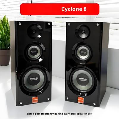 スーツ：サイクロンNo.8塗装三方ホームアンプスピーカーセット（SR8800アンプと10インチサブウーファー付き）
