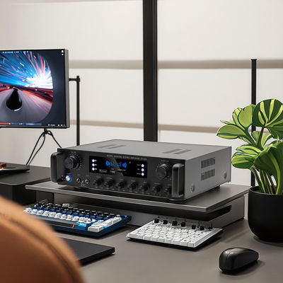 AV-628 プロフェッショナル 2.1 チャネル 600W ホーム コアキシアル サブウーファー アンプ 高性能モデル BT 光ファイバー受信機 国境を越える