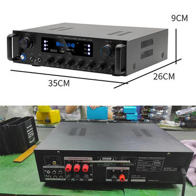 AV-628 プロフェッショナル 5.1チャンネル 600W ホーム コアキシアル サブウーファー アンプ 高性能モデル BT 光ファイバー受信機 国境を越える