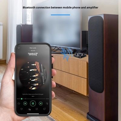 2.0チャンネル高出力100Wワイヤレスカラオケアンプ BTロスレスデコード HDML ARC 光ファイバー 同軸電子部品 在庫あり