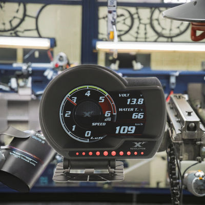 OBD2 デジタルオートメーター タービン圧力 多機能 HUD ヘッドアップディスプレイ OBD メーター 高級オート電子機器