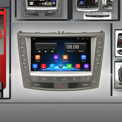 2 ディン アンドロイド カー ステレオ オーディオ GPS MP5 プレーヤー ダッシュボード 搭載 DVD プレーヤー 高級セダン IS IS250 IS300 IS350 2005-2012 モデル