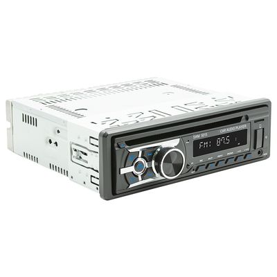 Creatall シングルディスク車載MP3プレーヤー、Bluetooth対応スマートマルチメディアCD/VCD/DVDカードスロットUSB接続ラジオ