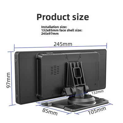 Creatall Cross-Border 10.26インチ大型LCDスクリーンCarplayナビゲーション高精細リバースイメージUSB接続BTプレーヤー