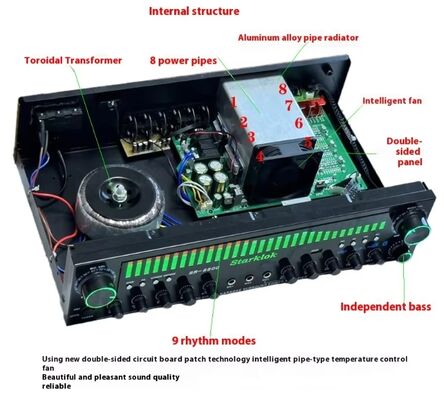 SR-8800 5.1チャンネルホームアンプ（プライベート金型およびOEMブランドカスタマイズ）