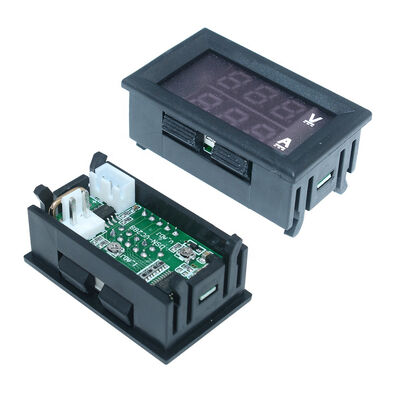 DC 0-100V LED Digital Display Meter Dual Display Voltage & Current 1A 10A 50A 100A Voltmeter 0.56 Inch 0.28inch LED Displays