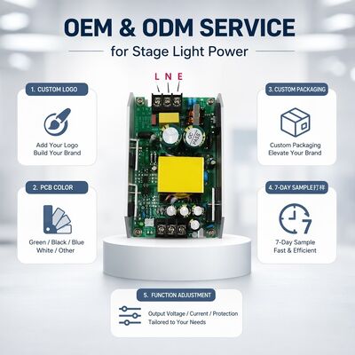 Stage Moving Head Beam Light Main Power Supply Board 7R 230W 9R 260W 12V 24V 36V 380V Ballast Driver for Stage Lighting Parts