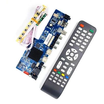 ユニバーサル 32 インチ 1+8G スマート LED テレビ回路板 12V 電圧を持つPCBベースのマザーボード