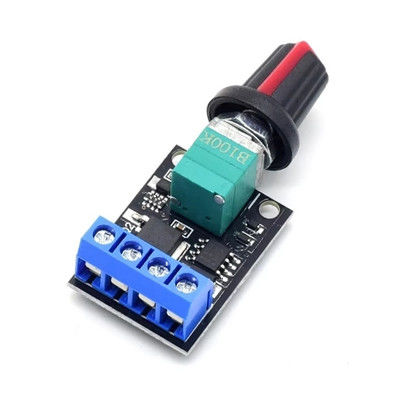CA-110A 5V/12V 10A PWM DCモータースピードコントローラ ステップレススピードコントローラ LEDディマーパワーガバナー モータードライバーボード