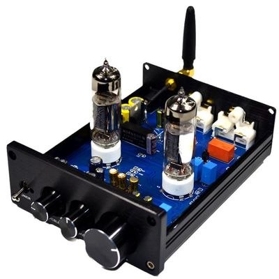 オーディオファイル HIFI 真空管プリアンプ 6J5 QCC3034 BT 5.1 ワイヤレスホームアンプ用 低音と高音調整付きプリアンプ