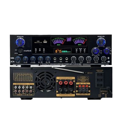 AV-9898 キャノンホームオーディオ受信機 ホームアンプ 5.1 CH 500W*2+200W サラウンド+300W サブウーファー 耐久性金属独立性パッシブ