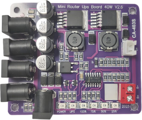 CA-403S ミニルーター 無停電電源装置基板 40W出力 11.1Vバッテリー入力 短絡保護機能付き